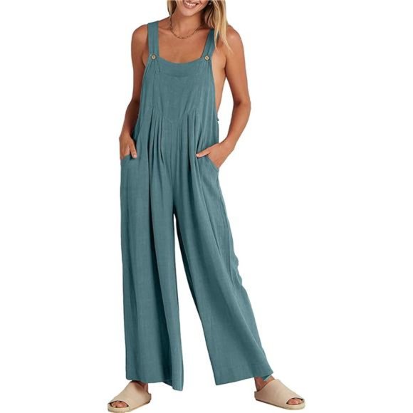 Women´s Overalls Jumpsuit Casual Adjustable Straps...